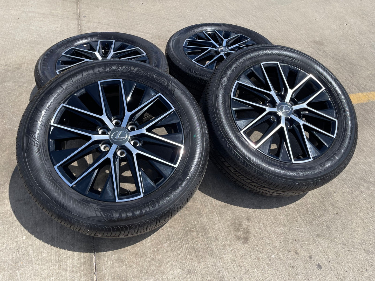 20" Toyota Land Cruiser Tundra OEM wheels rims 10545 Lexus GX550 LX600 SET