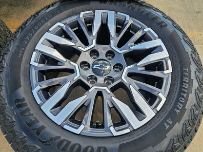20" Chevy Silverado Suburban Tahoe Z71 OEM wheels rims SET 2025 2026 2027 NEW