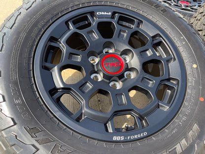 18" Toyota Tundra TRD BBS FORGED OEM black 95458 wheels rims Sequoia FALKEN NEW