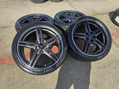 19" + 20" Chevy Corvette Z06 C8 OEM FORGED 94027 94028 wheels rims 2024 2026 NEW