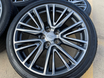 20" Cadillac CT5 CT5-V Platinum OEM 4843 wheels rims 2022 2023 2024 2025 2026