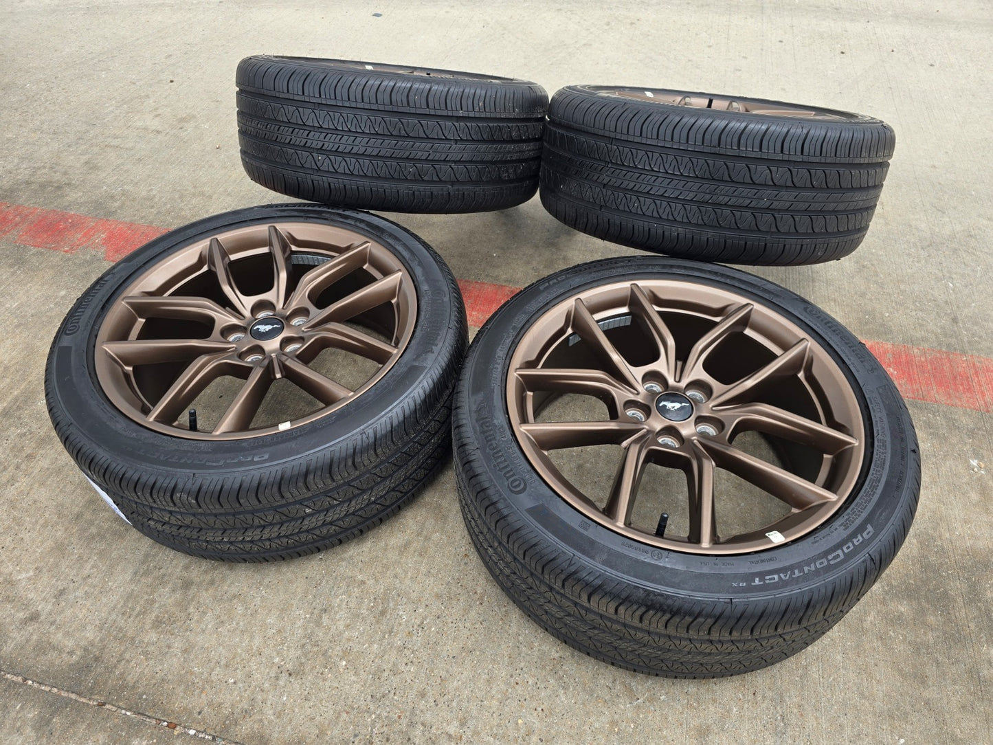 19" Ford Mustang GT Performance Track Pack OEM 10596 wheels rims 2024 2025 2026