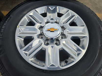 20" Chevy Silverado High Country LTZ 2500 3500 OEM 14124 wheels rims MICHELIN