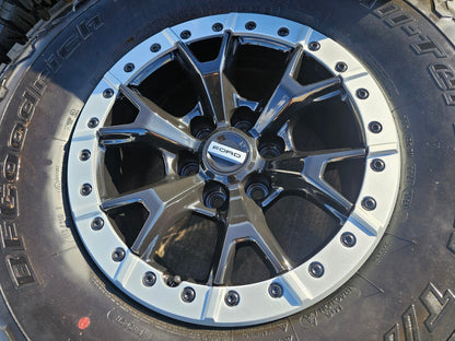 17" Ford F-150 Raptor R OEM Replica BEADLOCK 10460 rims wheels 35" tires BFG NEW