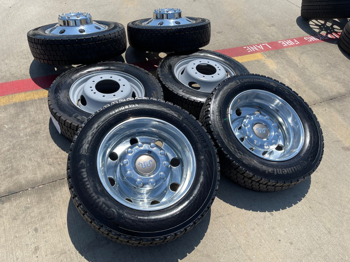 19.5" Ford F-450 Dually F-550 rims wheels RAM 4500 OEM 10x225 2025 2026 2027 NEW