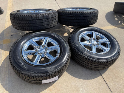 18" Ford F-150 Expedition OEM chrome rims wheels tires MICEHLIN 2025 2026 NEW