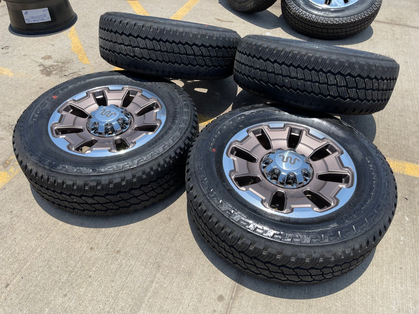 20" Ford F-250 F-350 OEM KING RANCH tan 10487 wheels rims 2024 2025 NEW