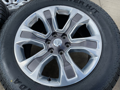 20" Dodge Ram 1500 OEM Laramie Long Horn 2678 2682 wheels rims KENDA H/T 4S NEW