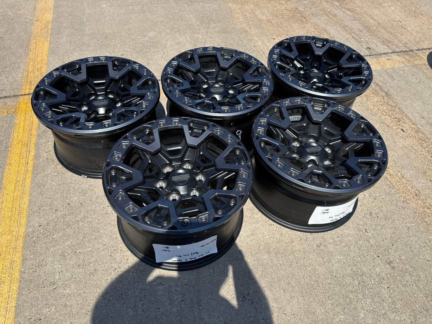 (4) 17" Ford F-150 Raptor R OEM BEADLOCK rims wheels 2024 2025 2026 2027 NEW