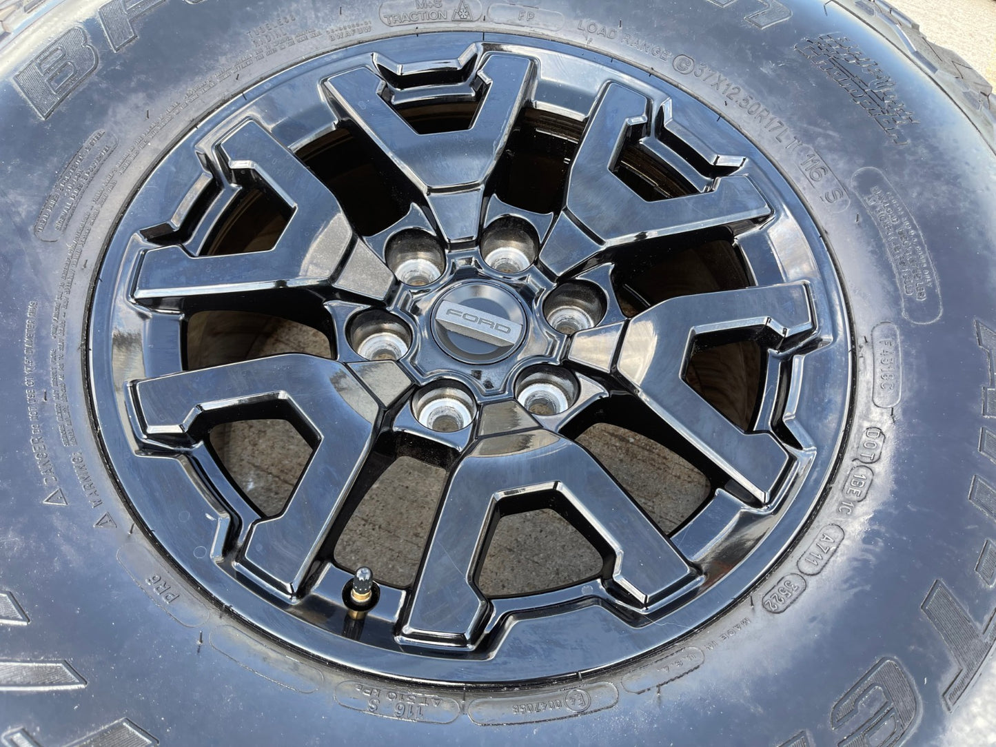 17" Ford F-150 Raptor Bronco OEM 10461 rim wheel spare 2024 2025 2026 BFG NEW