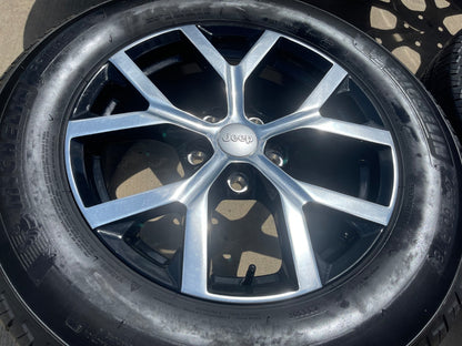 18" Jeep Grand Cherokee L OEM wheels rims 9285 95198 Durango 2025 2026 MICHELIN