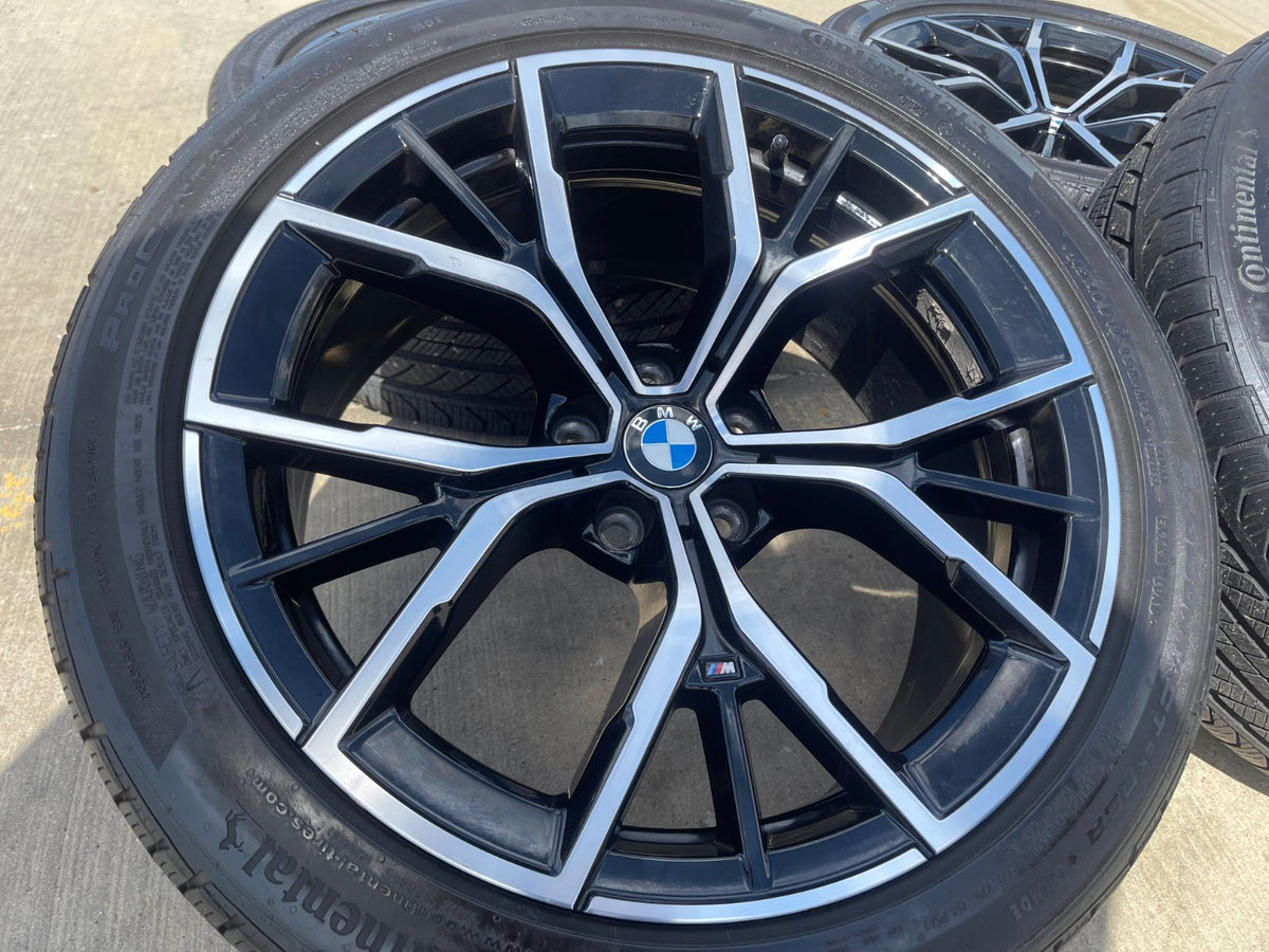 19" BMW 530i 540i 4 5 6 7 OEM 86165 Series wheels rims 2022 2023 2024 2025 SET