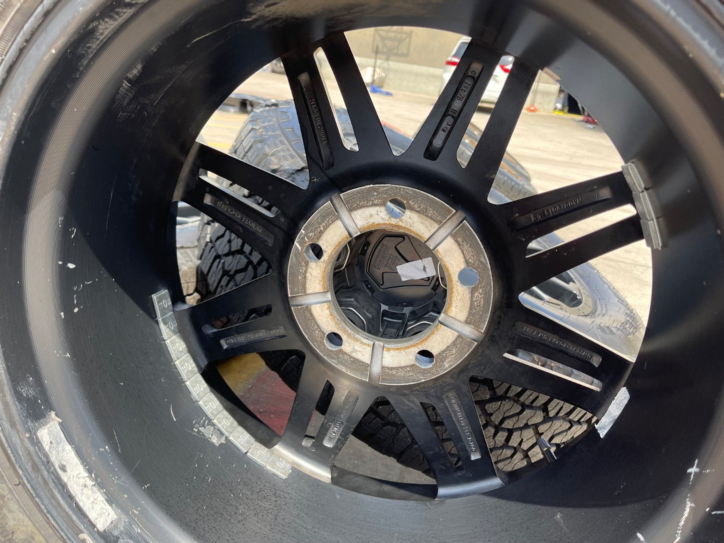 20" Toyota Tundra TSS TRD T Force OEM wheels rims 5x150 tires GOODYEAR A/T