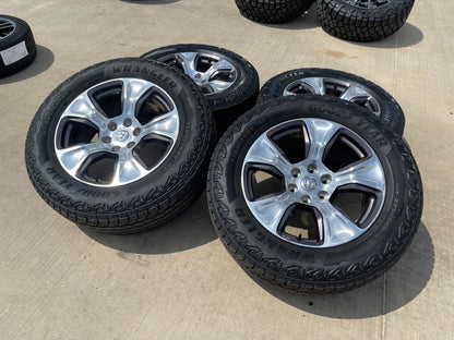 20" Dodge Ram 1500 OEM Laramie LONG HORN wheels rims 2674 tires SET GOODYEAR