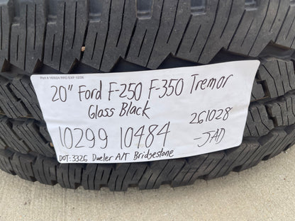 20" Ford F-250 F-350 OEM 10299 10484 LARIAT wheels rims SET 2025 2026 2027 NEW