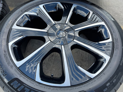 21" Lincoln Nautilus Black Label OEM 10563 rims wheels 2025 2026 NEW MICHELIN