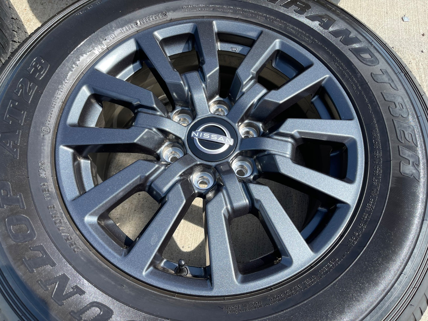 18" Nissan Titan Armada OEM wheels rims tires SET FITS 2006-2027