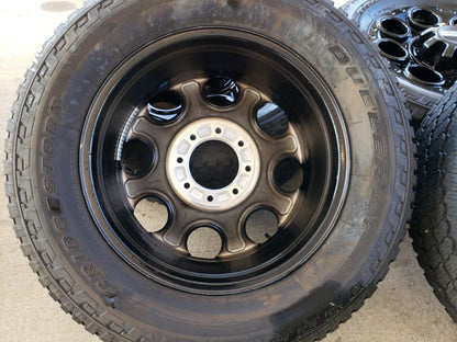 20" Ford F-250 F-350 OEM black TREMOR wheels rims 10299 tires 2023 2024