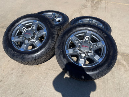 20" GMC Sierra AT4X 2500 3500 OEM wheels rims 94038 5188 Chevy Silverado SET NEW