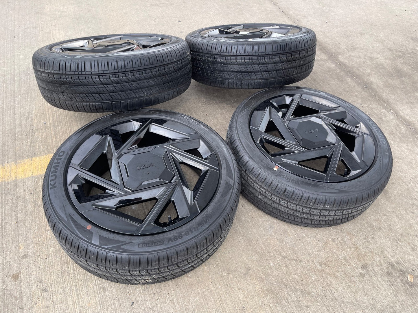 19" Kia K4 K5 Soul Seltos OEM wheels rims Stinger Forte 2026 2027 SET NEW