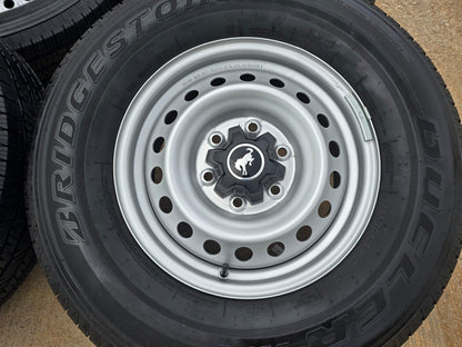 16" Bronco Ford Ranger steel wheels rims tires SET 10226 2022-2027