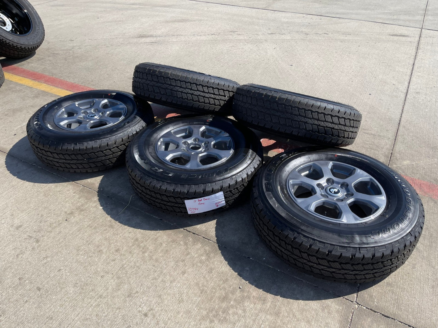 17" Ford Bronco HERITAGE wheels rims OEM tires NEW 10384 NEW