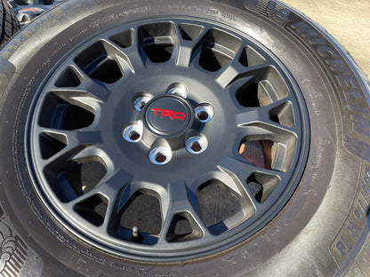 18" Toyota Tacoma 4Runner TRD Pro OEM 95973 wheels rims 2025 2026 MICHELIN NEW