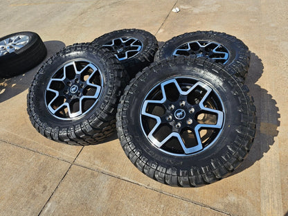 18" Ford Ranger Bronco wheels rims 95213 tires 2022 2023 2024 2025 33"