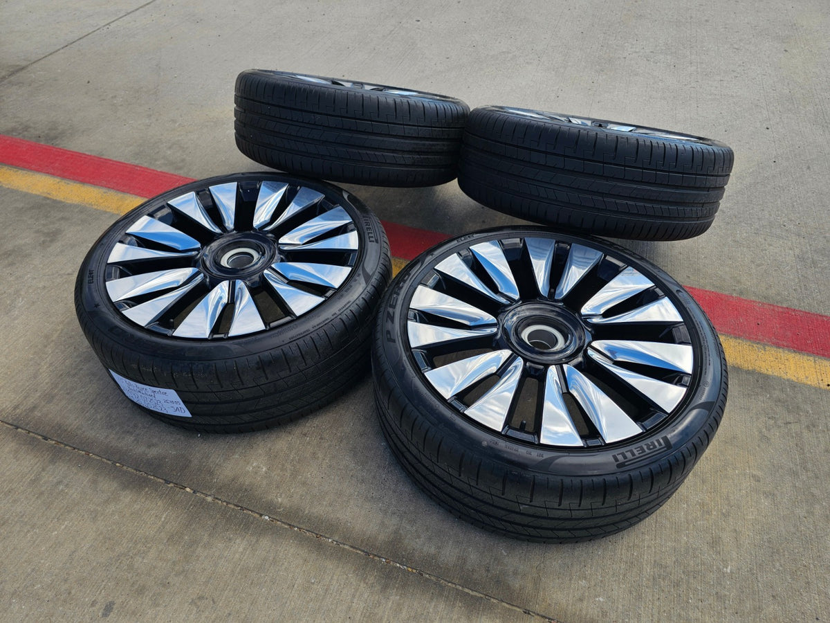 23" Rolls Royce Spectre OEM wheels rims 5x120 Wraith Ghost Dawn Cullinan