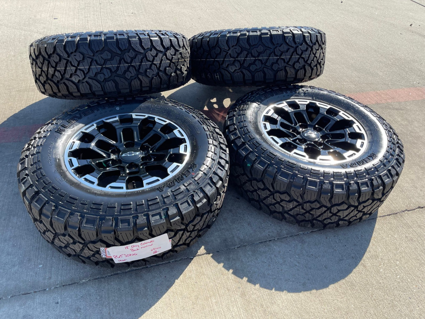 18" Chevy Silverado ZR2 Tahoe TRAIL BOSS Sierra OEM wheels rims 2026 NEW