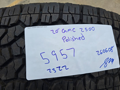 NEW 20" GMC Sierra Denali 2500 3500 OEM spare wheel rim (1) RIM# 5957 2011-2027