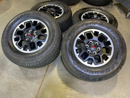 17" Toyota Tacoma 4Runner TRD OEM 10638 wheels rims 2024 2025 2026 2027 BFG A/T