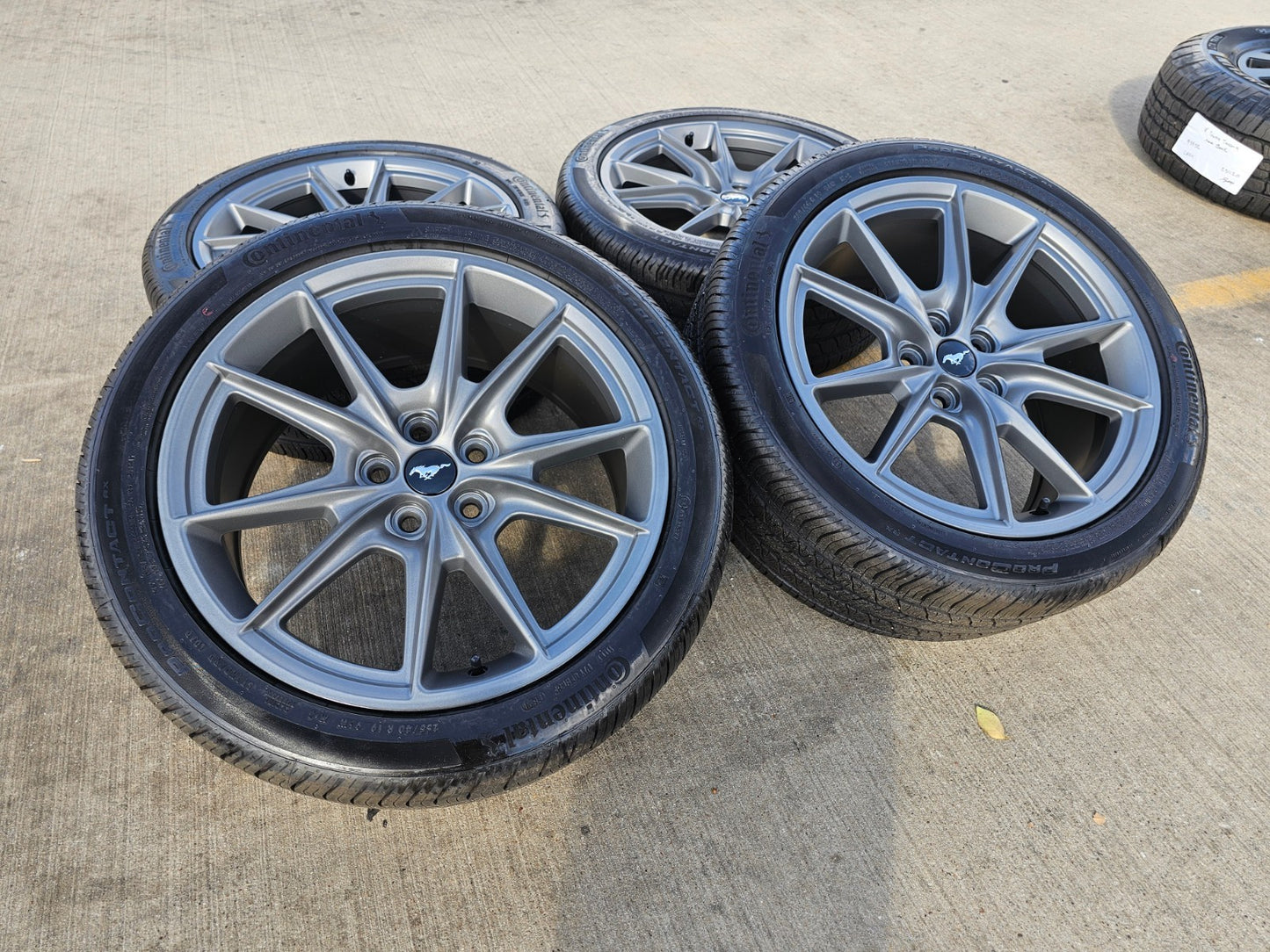19" Ford Mustang Stealth GT OEM 95759 wheels rims 2023 2024 2025 2026 NEW