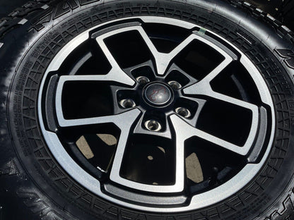 17" Jeep Wrangler Rubicon OEM wheel rim Gladiator spare A/T3 2024 2025 NEW