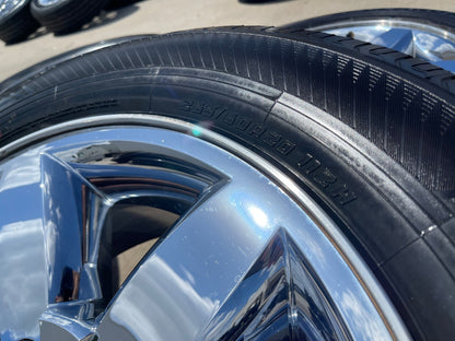 20" GMC Yukon Sierra Chevy Tahoe OEM 5420 CHROME SET wheels rims FITS 1999-2020