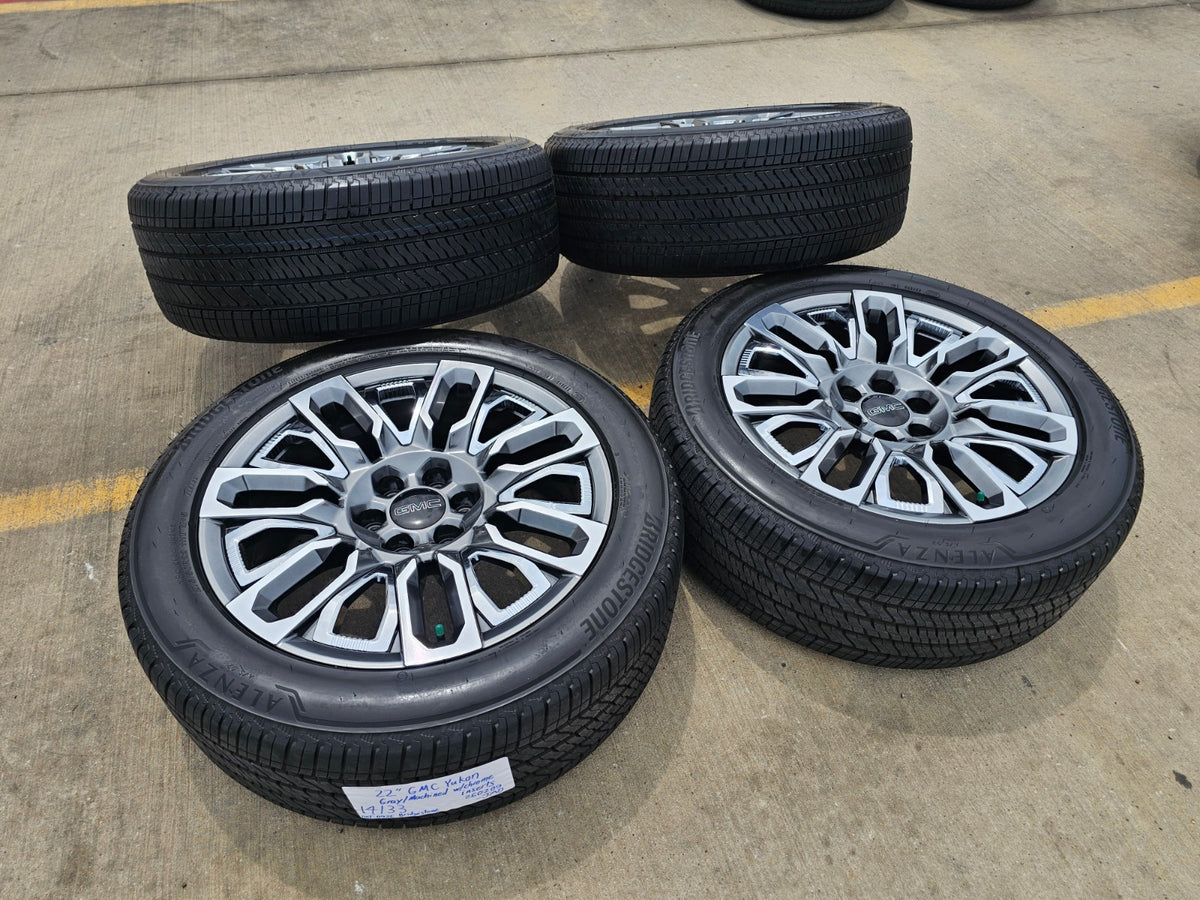22" GMC Yukon Chevy Tahoe Escalade OEM 14133 95486 wheels rims 2026 2027 NEW