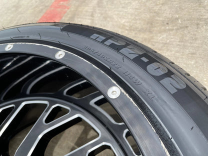 22x12 22" Xtreme Force XF-8 Ford F-150 rims wheels tires Expedition tires 6x135