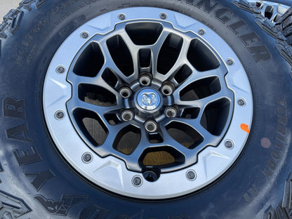 18" Dodge Ram 1500 TRX Beadlock OEM 2735 RHO wheels rims 2021 2022 2023 2024