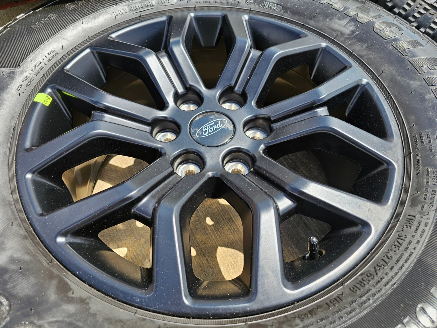 18" Ford F-150 TREMOR OEM rims wheels 10342 95351 SET Expedition GOODYEAR A/T