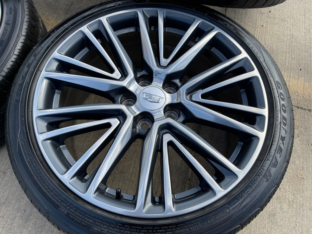20" Cadillac CT5 CT5-V Platinum OEM 4843 wheels rims 2022 2023 2024 2025 2026