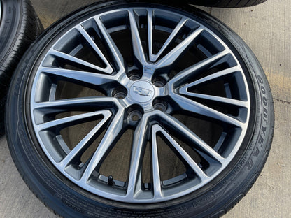 20" Cadillac CT5 CT5-V Platinum OEM 4843 wheels rims 2022 2023 2024 2025 2026