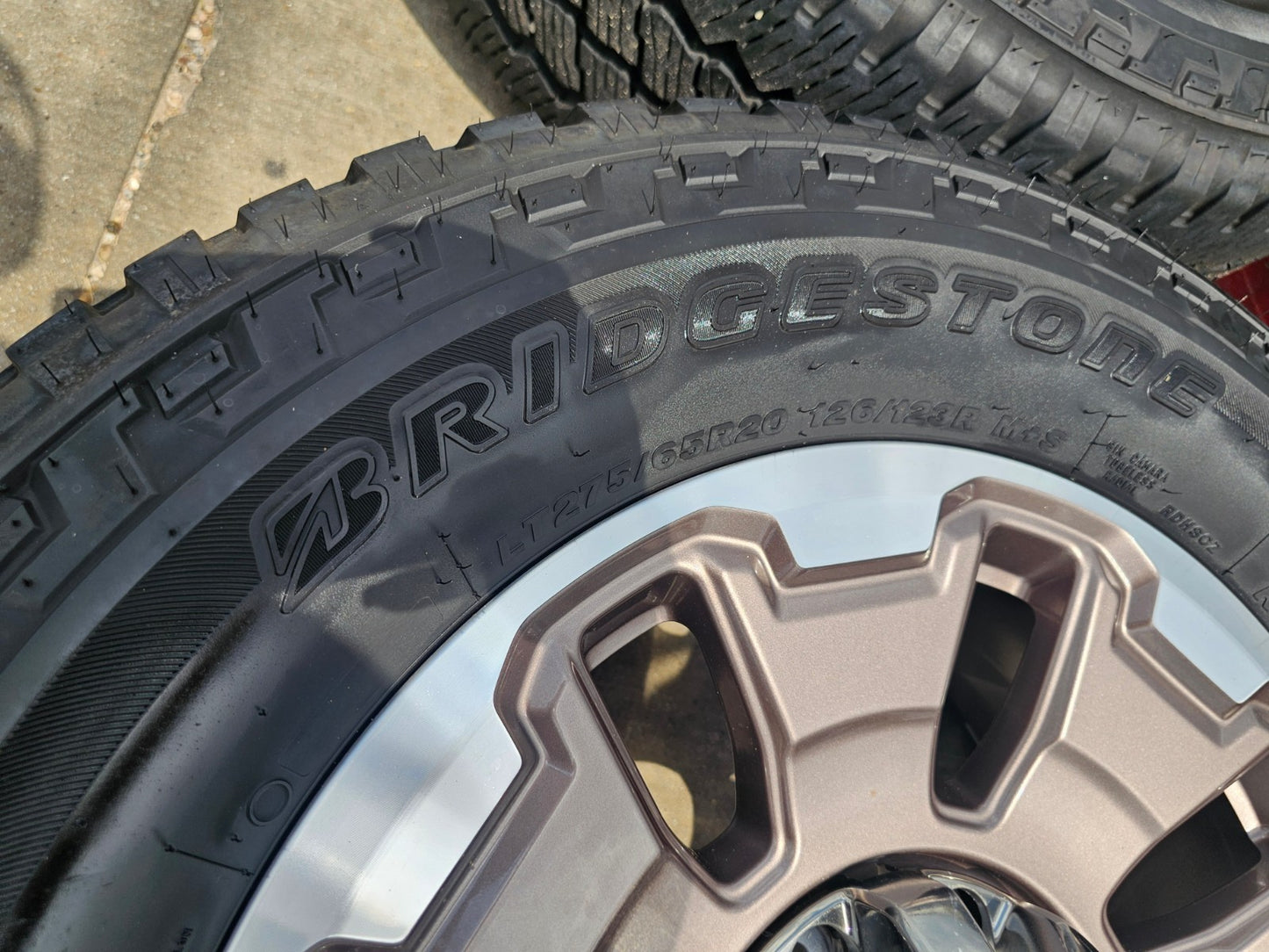 20" Ford F-250 F-350 OEM 10487 LIMITED KING RANCH tan wheels rims 2025 2026 SET