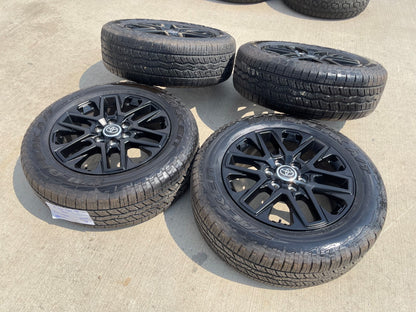 20" Toyota Tundra TRD wheels rims OEM SET TSS # 75276 95295 Sequoia FALKEN A/T3