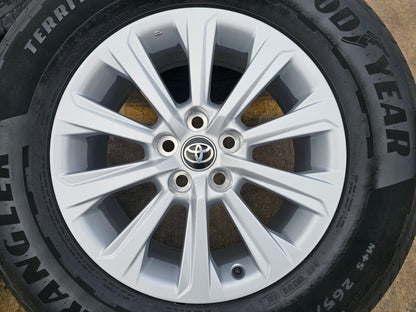 18" Toyota Grand Highlander OEM 10525 wheels rims tires Lexus TX350 GOODYEAR