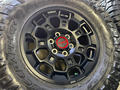18" Toyota Tundra TRD BBS FORGED OEM black 95458 wheels rims Sequoia NITRO 35"