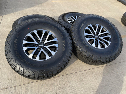 17" Ford F-150 Raptor OEM 96648 rims wheels tires BFG 37" NEW