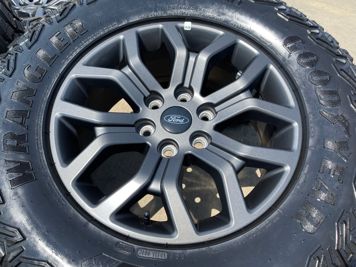 18" Ford F-150 TREMOR OEM rims wheels 10342 95351 Expedition GOODYEAR SET NEW