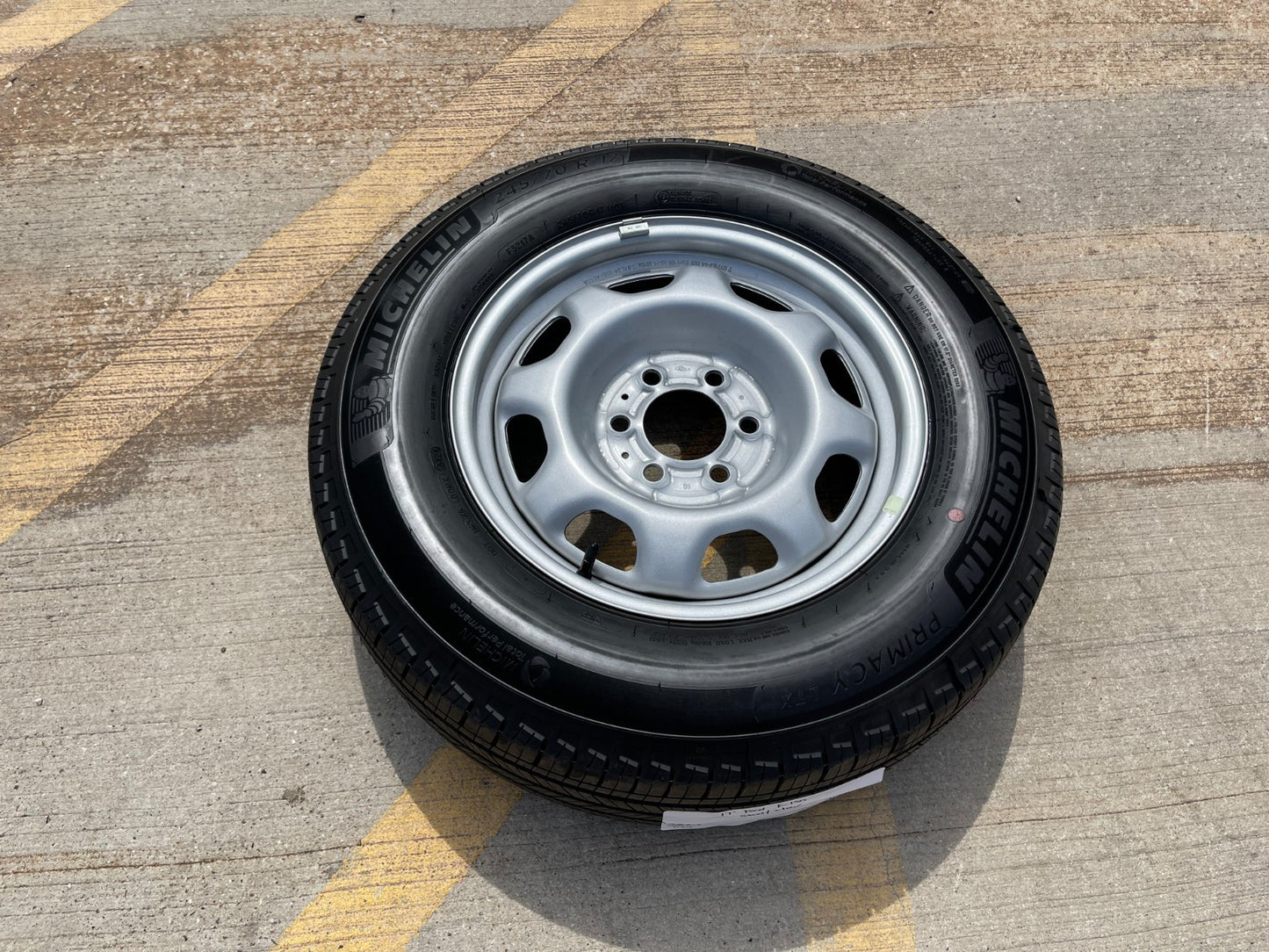 17" Ford F-150 OEM rim wheel 3857 steel 2023 2024 2025 2026 2027 MICHELIN NEW