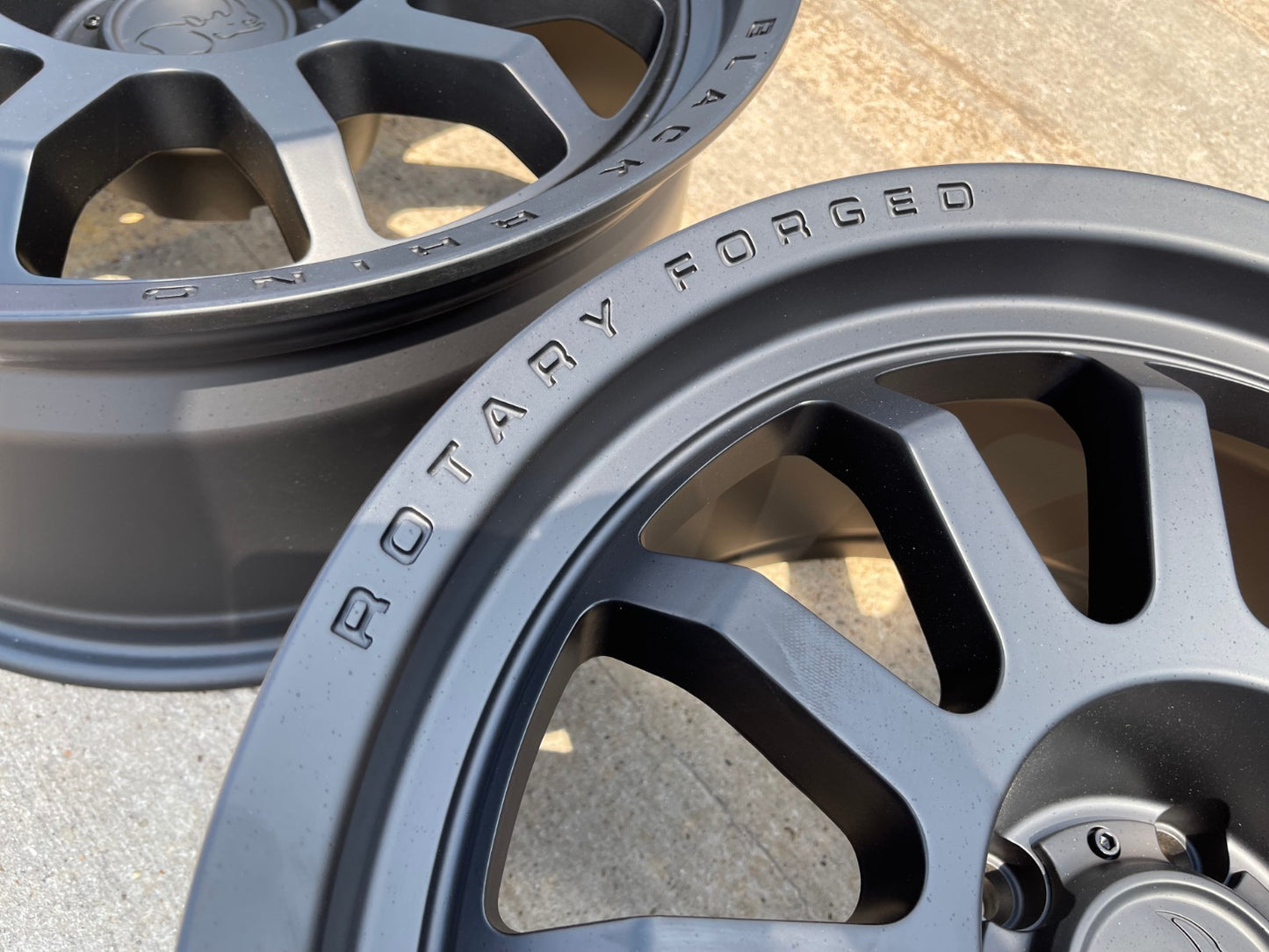(1) 20" 20x9.5 Black Rhino Rapid RF Jeep Wrangler Gladiator wheel rim NEW