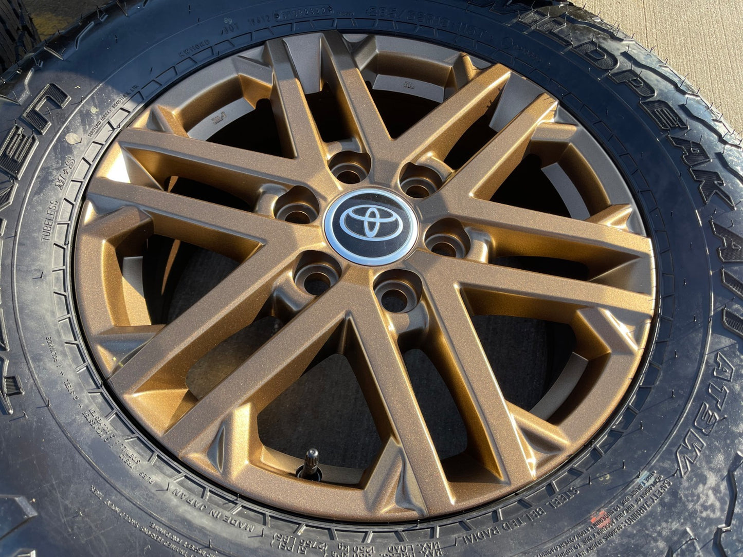 18" Toyota Tundra TRD OEM wheels rims 75281 Sequoia LX600 2025 2026 NEW FALKEN